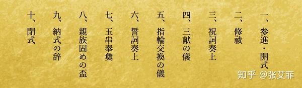 日式婚礼大揭秘 神前结婚式 知乎