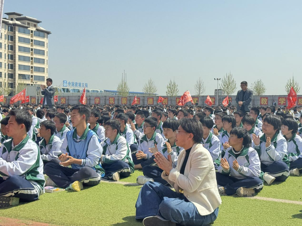 隆尧县文茂中学讲述红色故事深化思政课建设