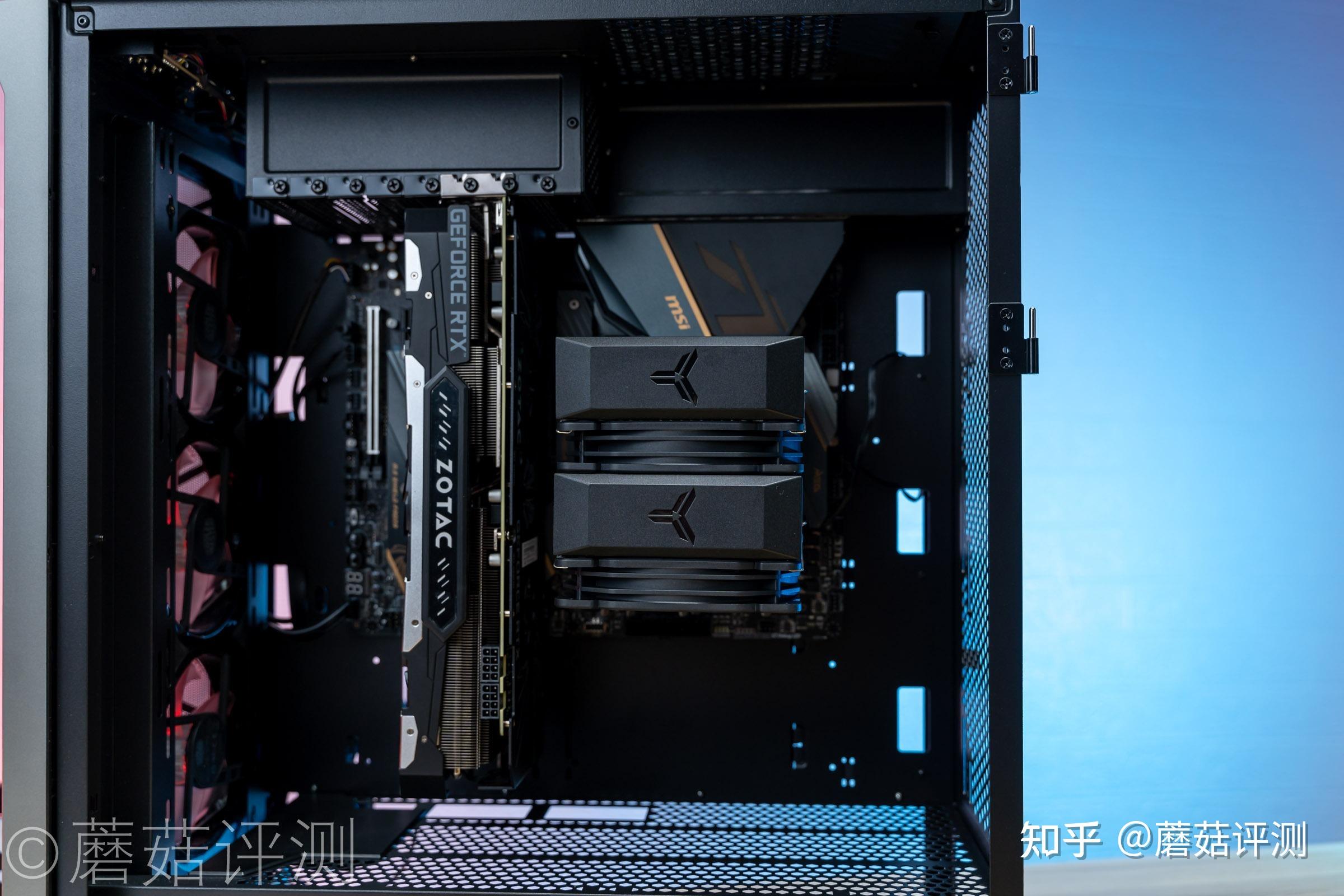 高性价比双塔风冷散热乔思伯jonsbocr2100塔式cpu散热器评测