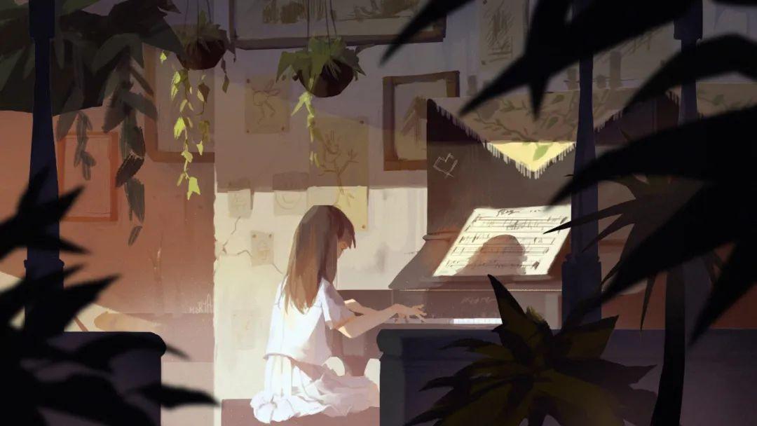 p站特辑│钢琴少女│高贵优雅,唯美悠扬的钢琴和少女最搭了!