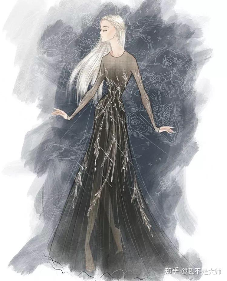 美出新高度的冰雪奇缘2服装设计稿揭秘灵感竟来源于这些高定仙牌