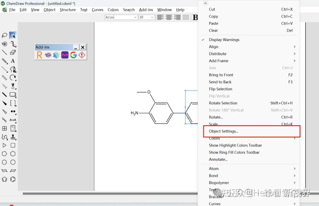 ChemDraw绘制高级美观的化学结构式 - 知乎