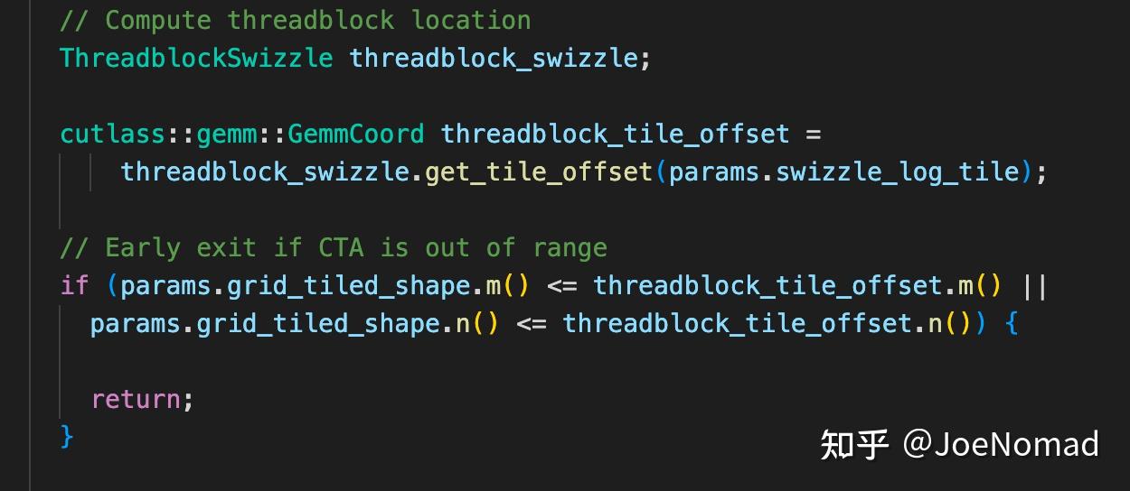 [深入分析CUTLASS系列] 0x02 cutlass 源码分析(一) --- block swizzle 和 tile iterator ...