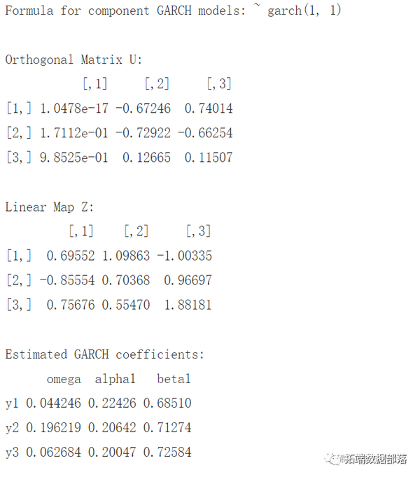 R语言多元（多变量）garch ：go Garch、bekk、dcc Garch和ccc Garch模型和可视化 附代码数据 知乎