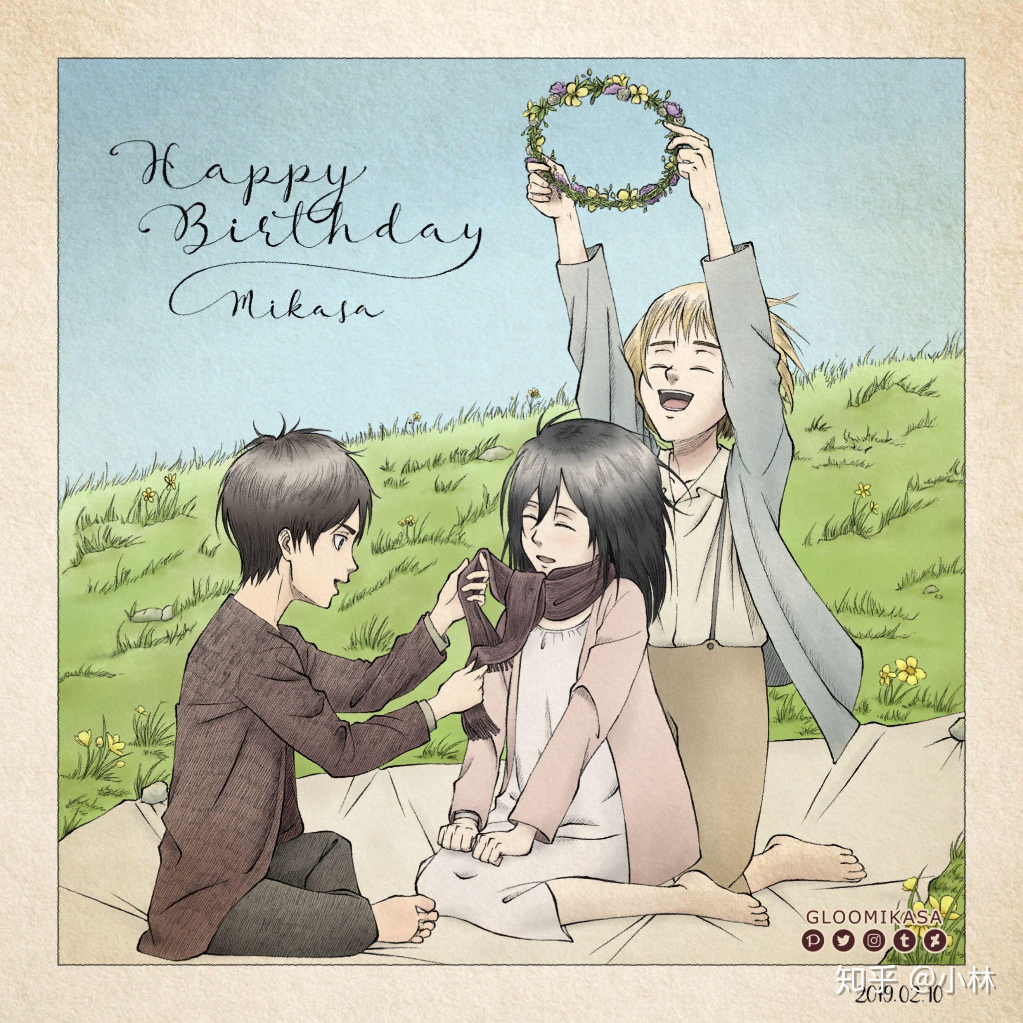 有哪些三笠艾伦发糖狗粮图