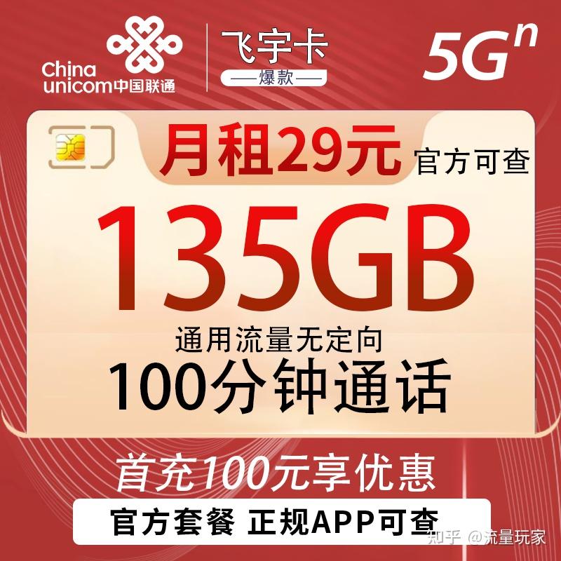 每个月都需要大量的流量怎么办？推荐联通流量卡，月租29享135G流量！ - 知乎