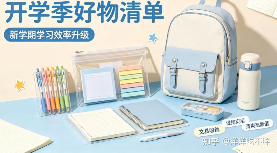 学生党开学要准备哪些东西?秋季开学必备清单分享,学生党直接照抄!