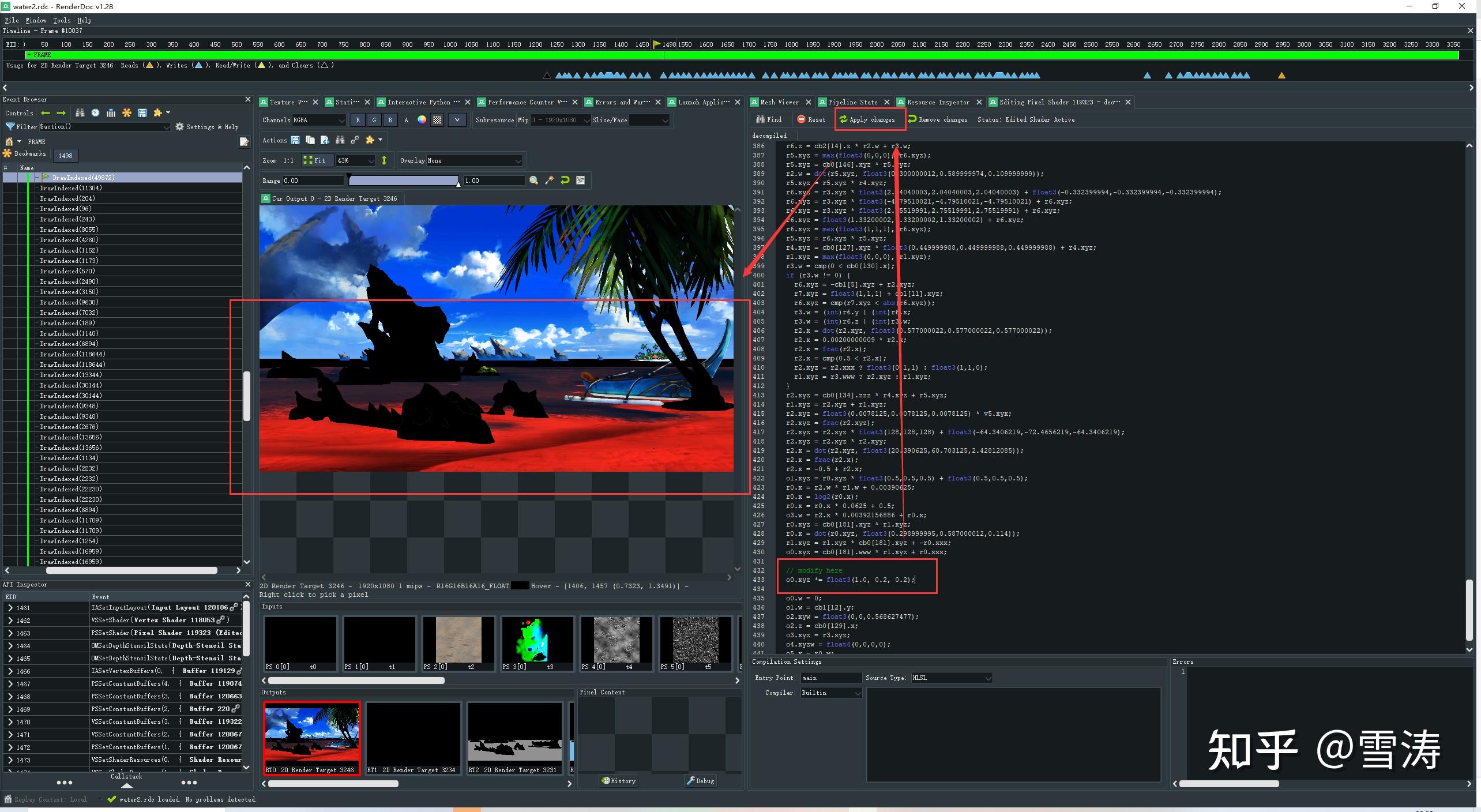 Renderdoc directx bytecode hlsl dxbc hlsl 