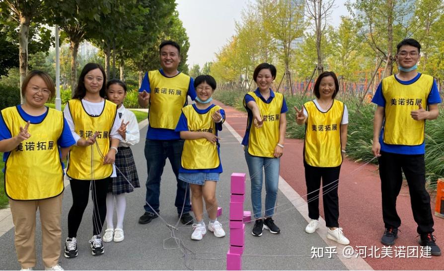 团建案例——石家庄拓展训练,医药公司30人石家庄体育公园半天亲子团建活动 - 知乎