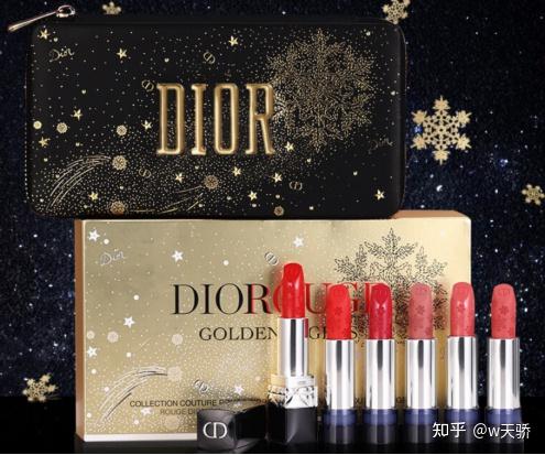 迪奧(dior)口紅禮盒 聖誕雪花限量版(二)彩妝類2.