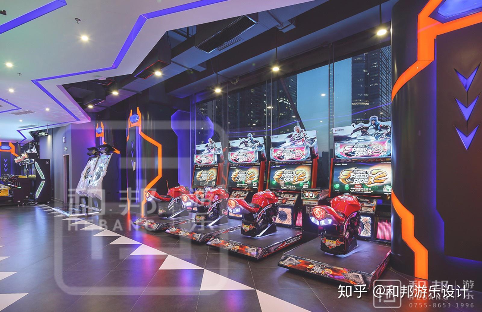 设计装修电玩城需要了解的几点和邦游乐