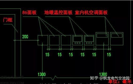 住宅精裝設計建築電氣開關插座強弱電箱點位佈置簡析