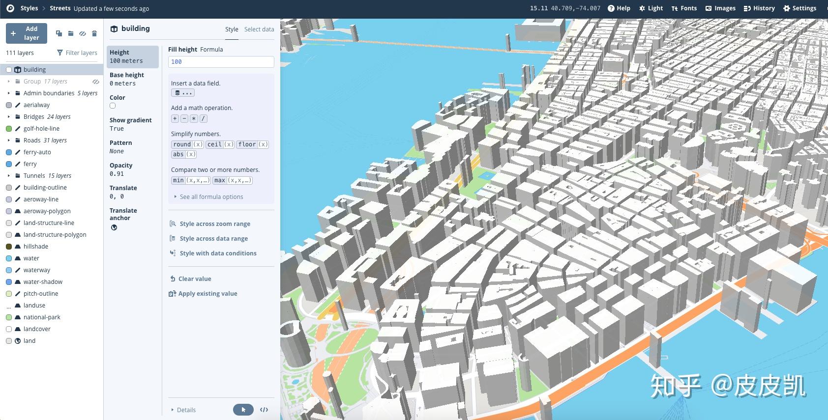 地圖界的psmapboxstudio使用小結