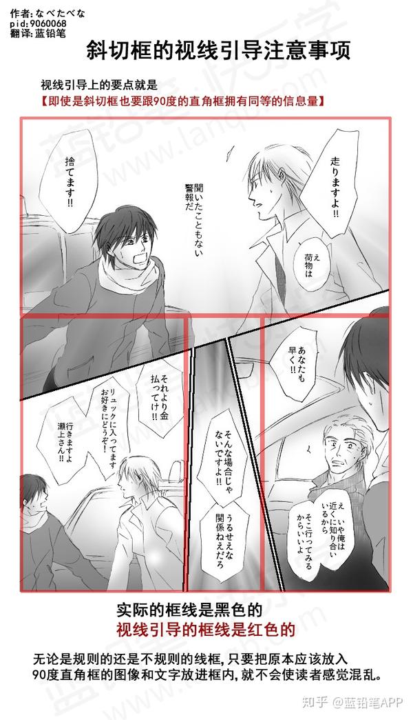 翻译教程 漫画视线引导与阅读体验优化 漫画教程 知乎