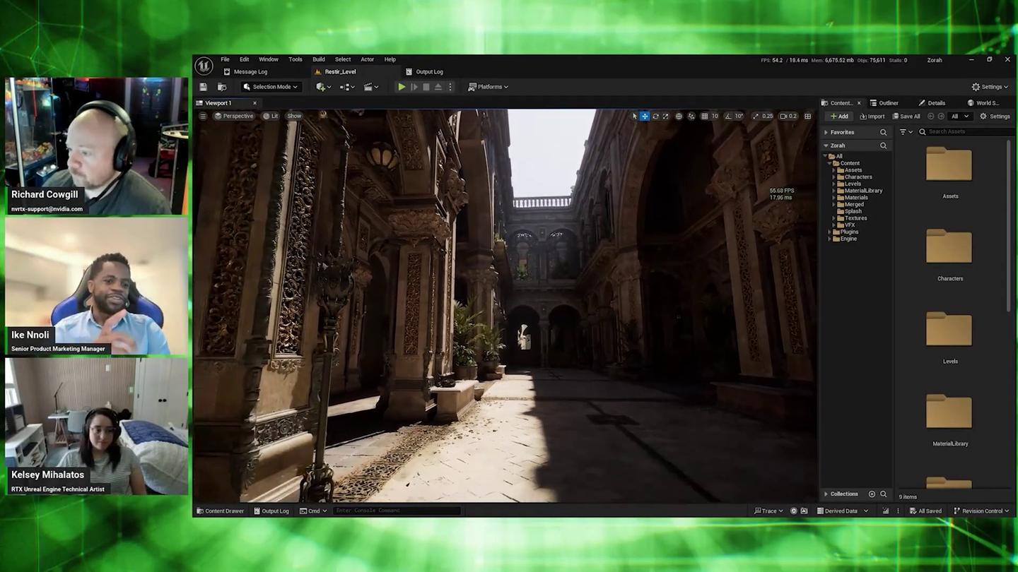 Neural Shaders UE5中使用Nvdia的Path Tracing和RTX Mega Geometry技术 - 知乎