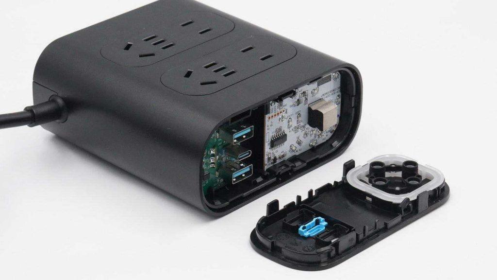 拆解报告bull公牛2a1c20w快充电源净化插座gnh544uq