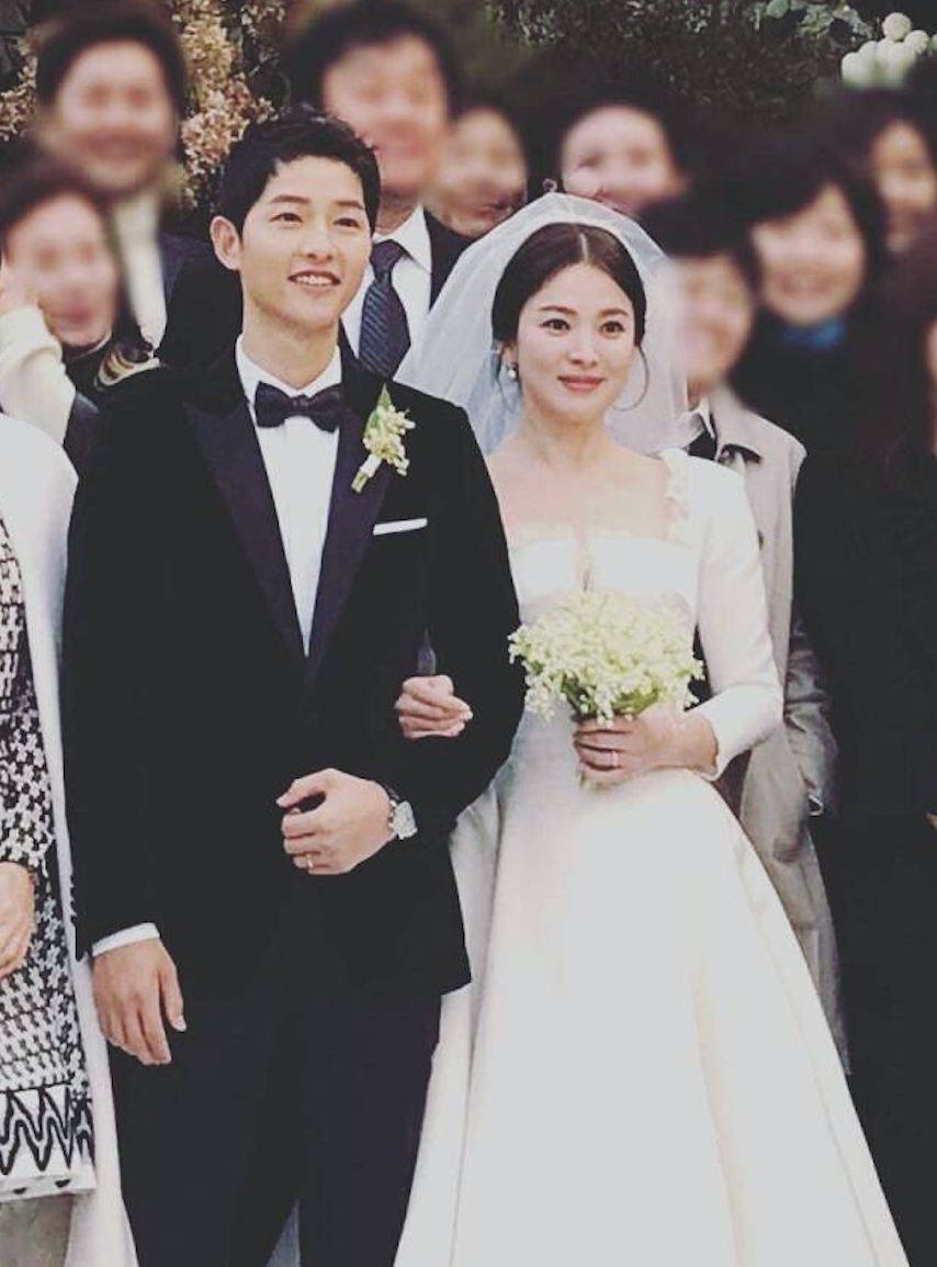 宋仲基宋慧乔婚礼上的大牌来宾原来陪伴过这么多位女神出嫁