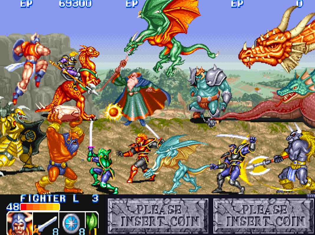 熟悉又陌生的经典街机龙王战士原来还有这么多没见过的技巧