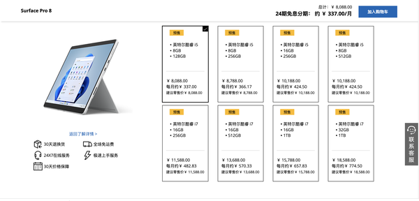 如何评价8088 起售的Surface Pro 8？哪个版本值得购买？ - 知乎