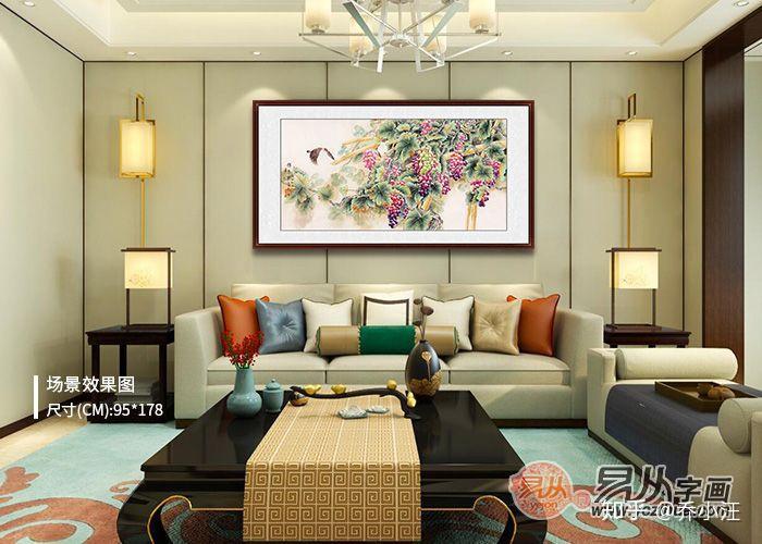 客厅空白墙面挂这些装饰画，效果是真的好 - 知乎