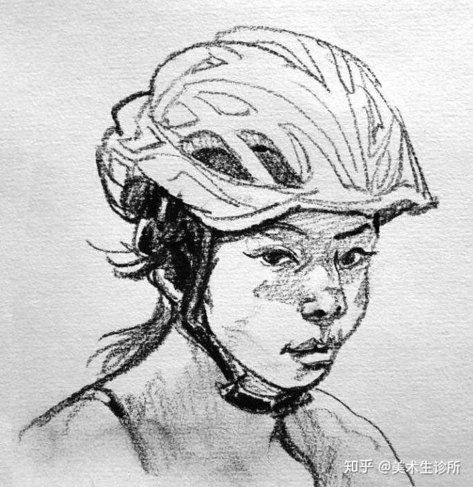 表情丰富的速写头像参考