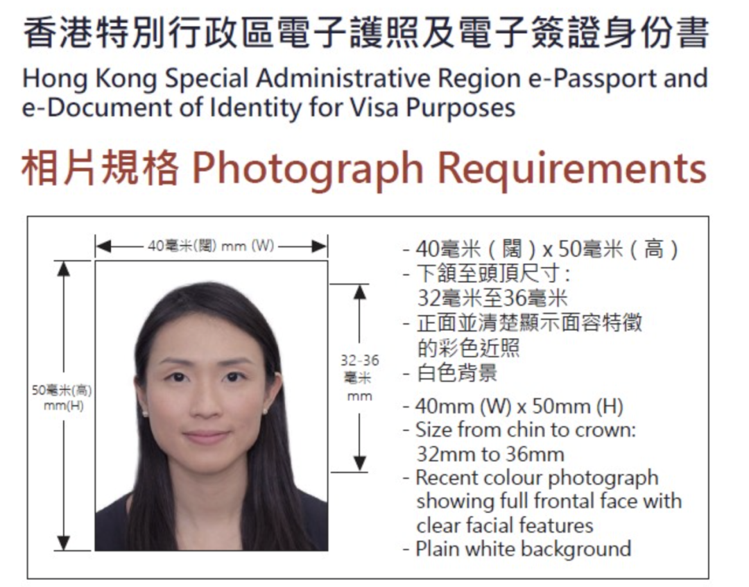 护照图片尺寸要求图片