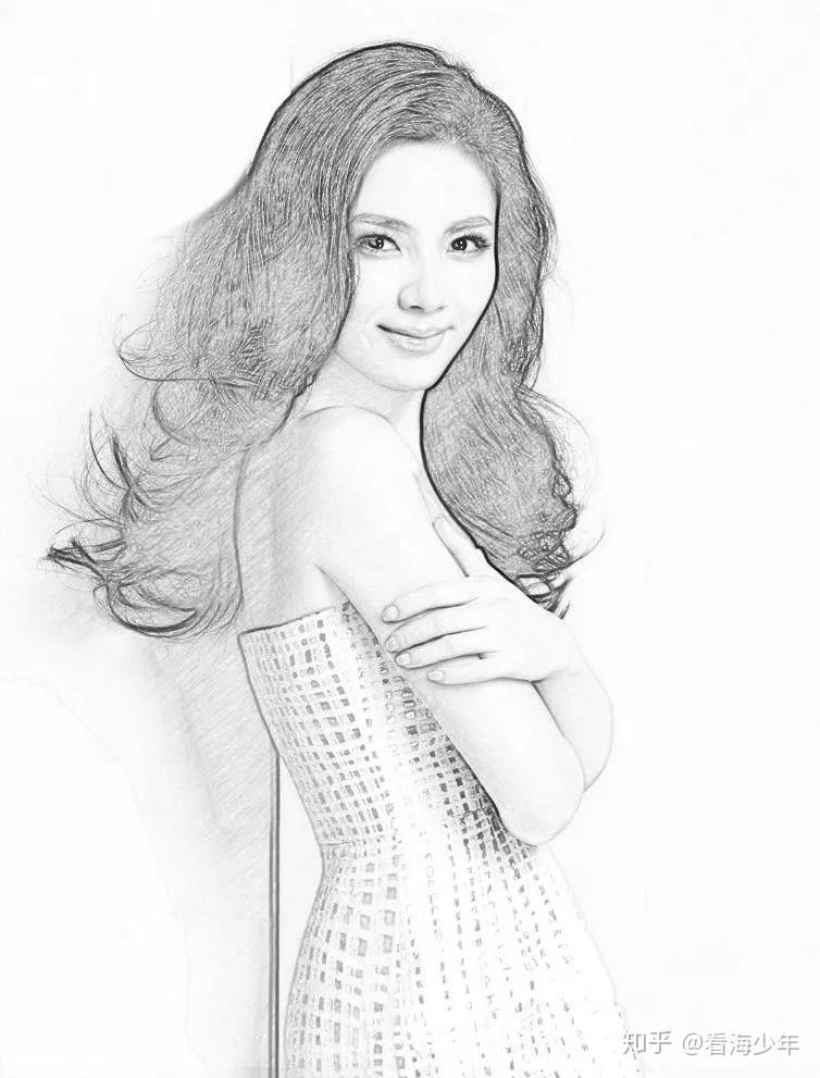 照片转素描风用ps做超简单手把手教学