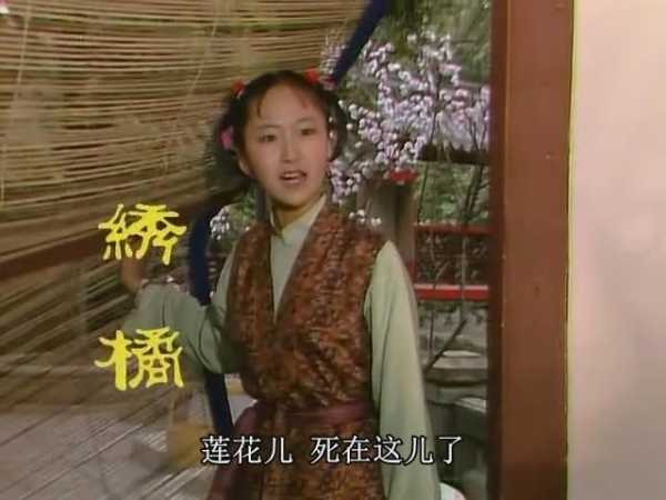 "橘"即"局",象棋棋谱叫"橘中秘"绣橘在《红楼梦》中的出场:莲花儿在