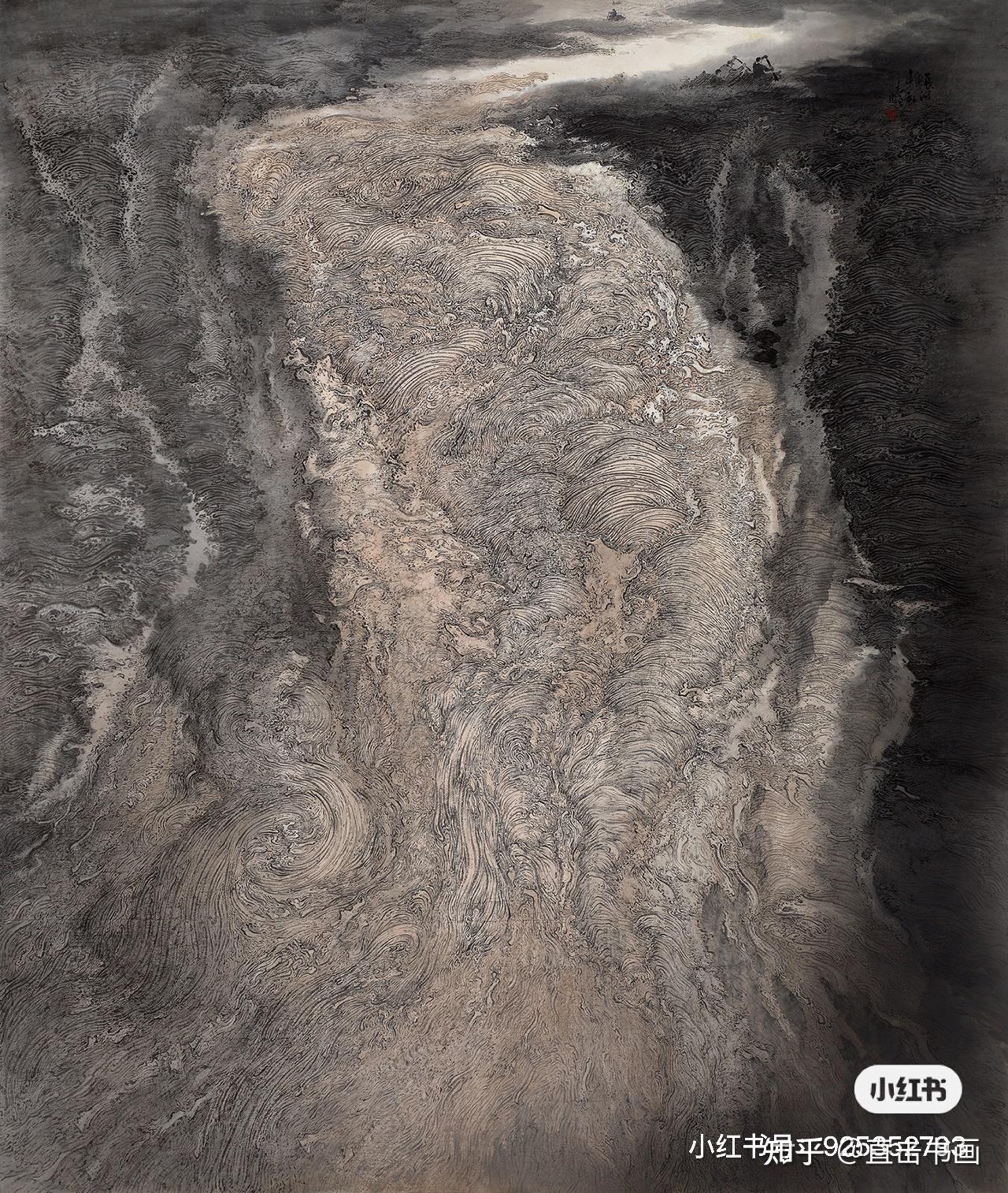 中国美术家协会会员张志勇山水画(国展作品)欣赏 - 知乎