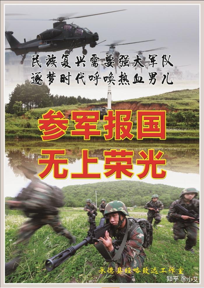 2021年征兵宣传挂图征兵展板征兵海报征兵手册征兵最新政策解读