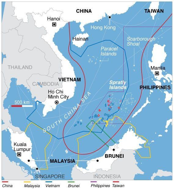 盤點中國領土領海糾紛