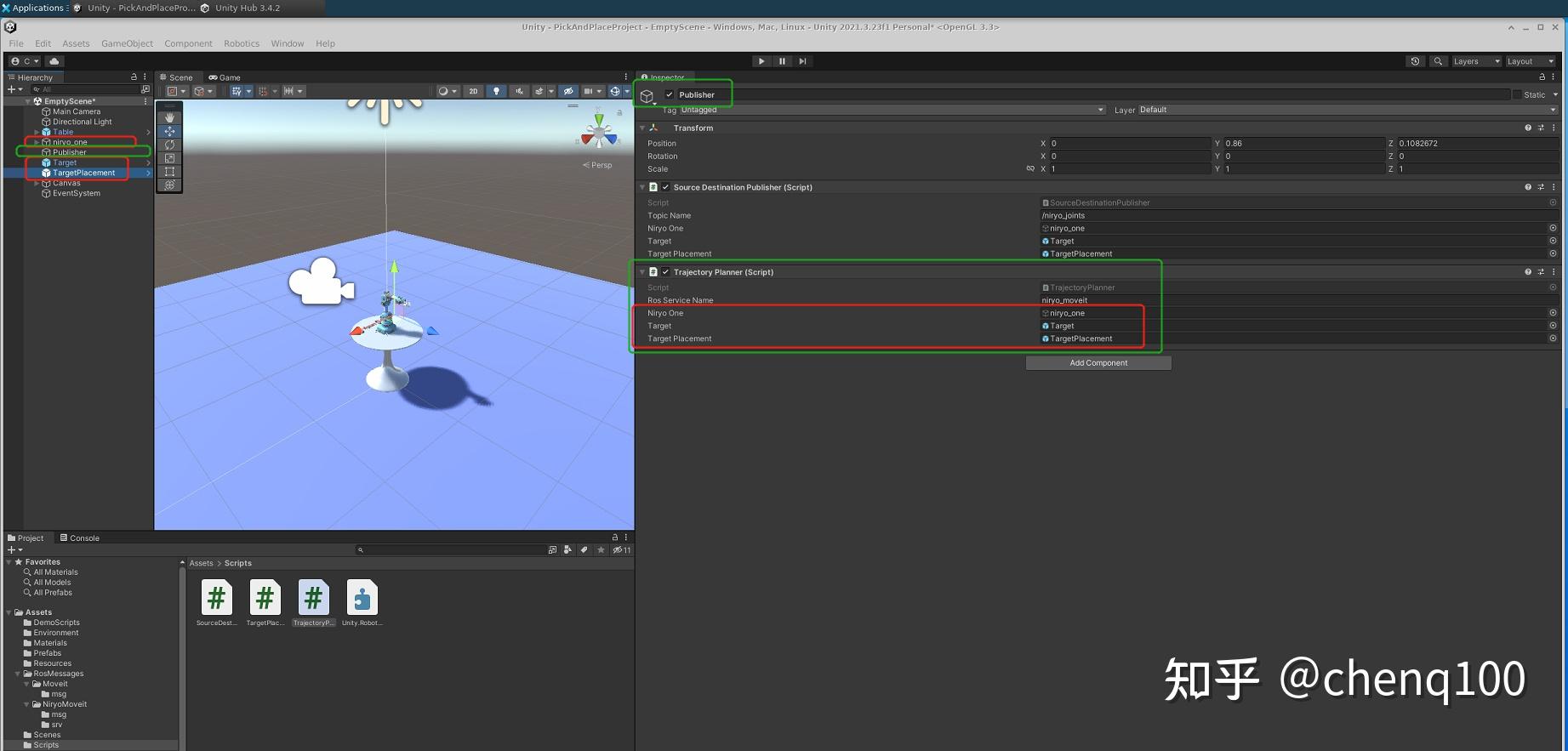 TechTips 060 03 Unity Robotics Hub Pick and Place Tutorial 3 