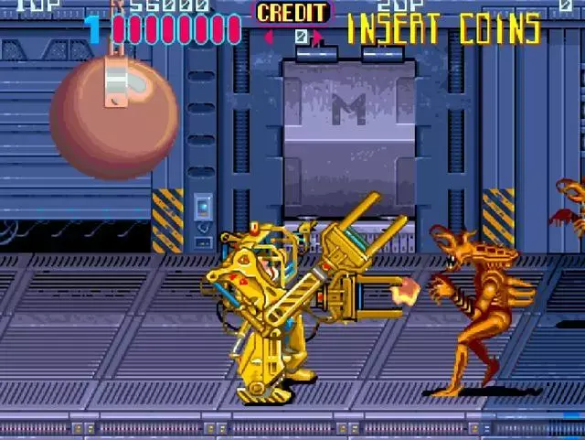 90年代初的经典街机游戏《异形》,科乐美旗下又一精品射击游戏 - 知乎