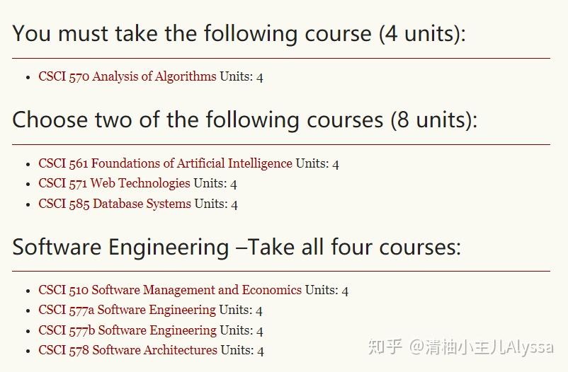 美国研究生项目解析 计算机科学&软件工程 知乎