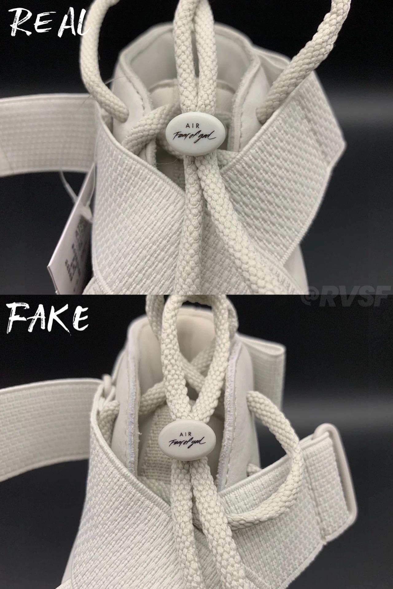 nikexfogfearofgod180真假对比