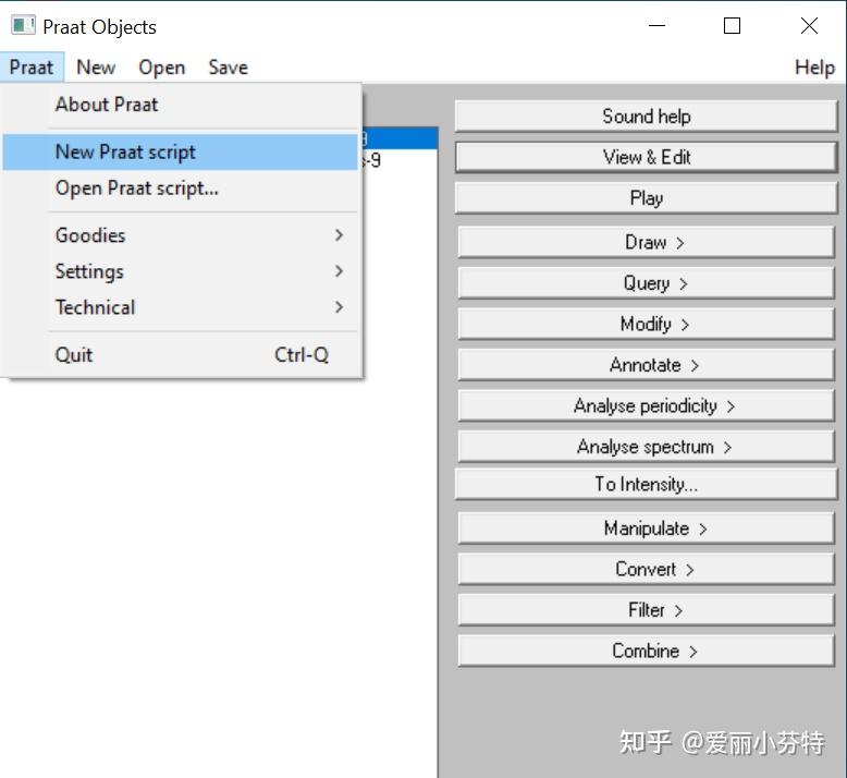 run praat script on folder of files