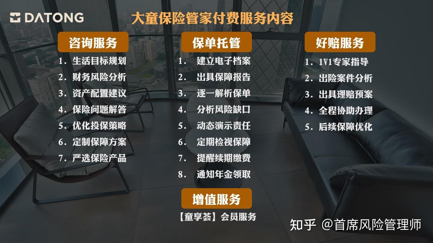 目前我已获得由大童官方认证的全部保险服务付费资格