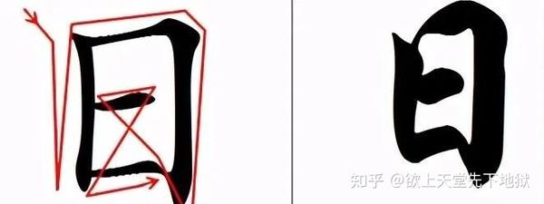 20个实用的楷书结体规律口诀 - 知乎