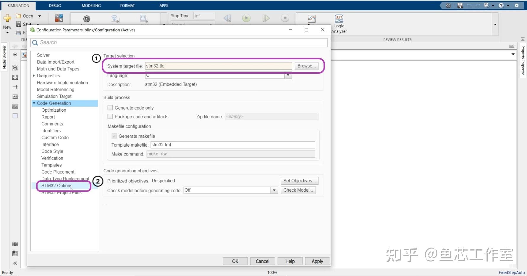  simulink stm32 