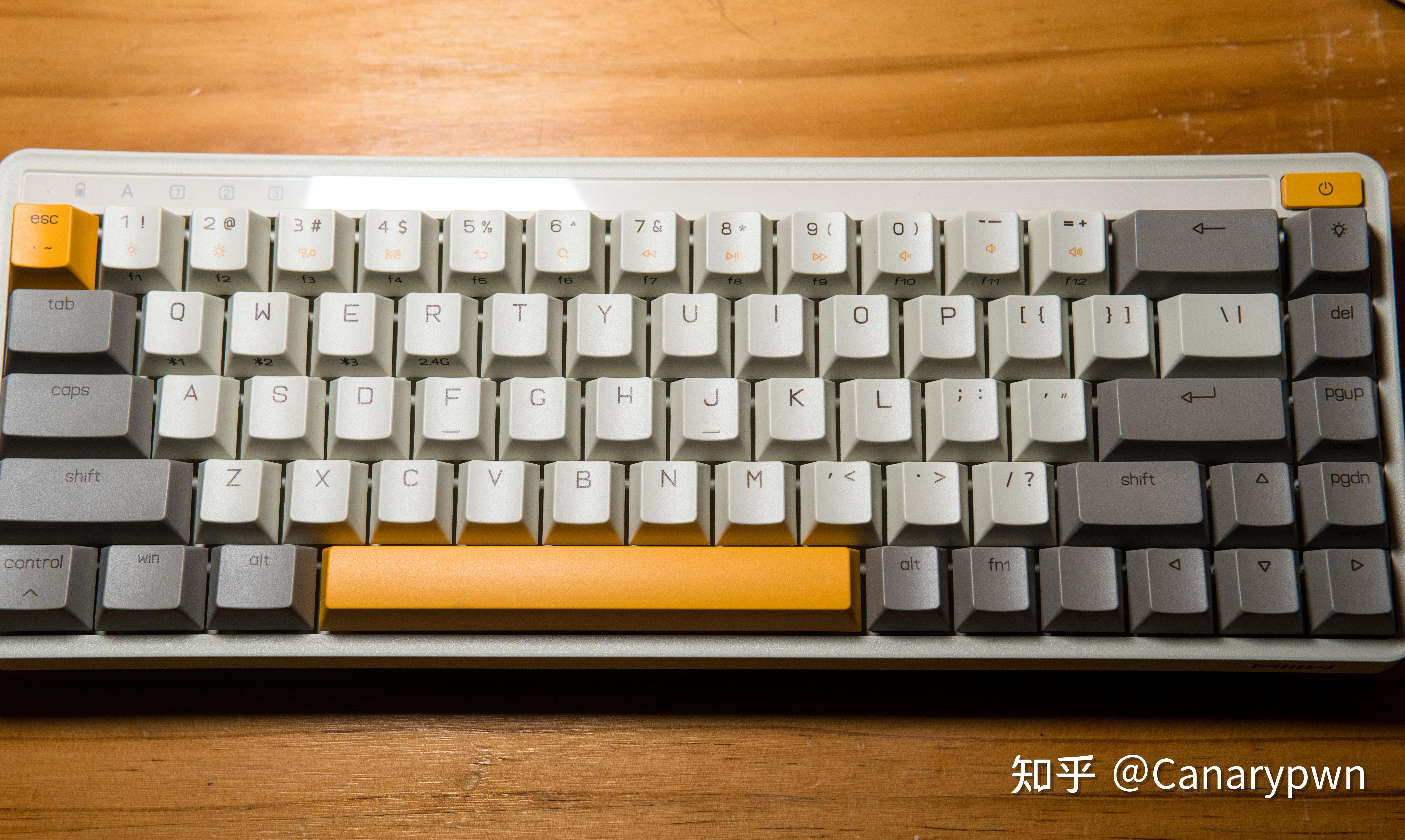 开箱miiiw小米米物众筹键盘图赏