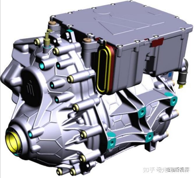 油冷电驱动总成汇总(tesla/nidec/大众meb/雪佛兰/华为)