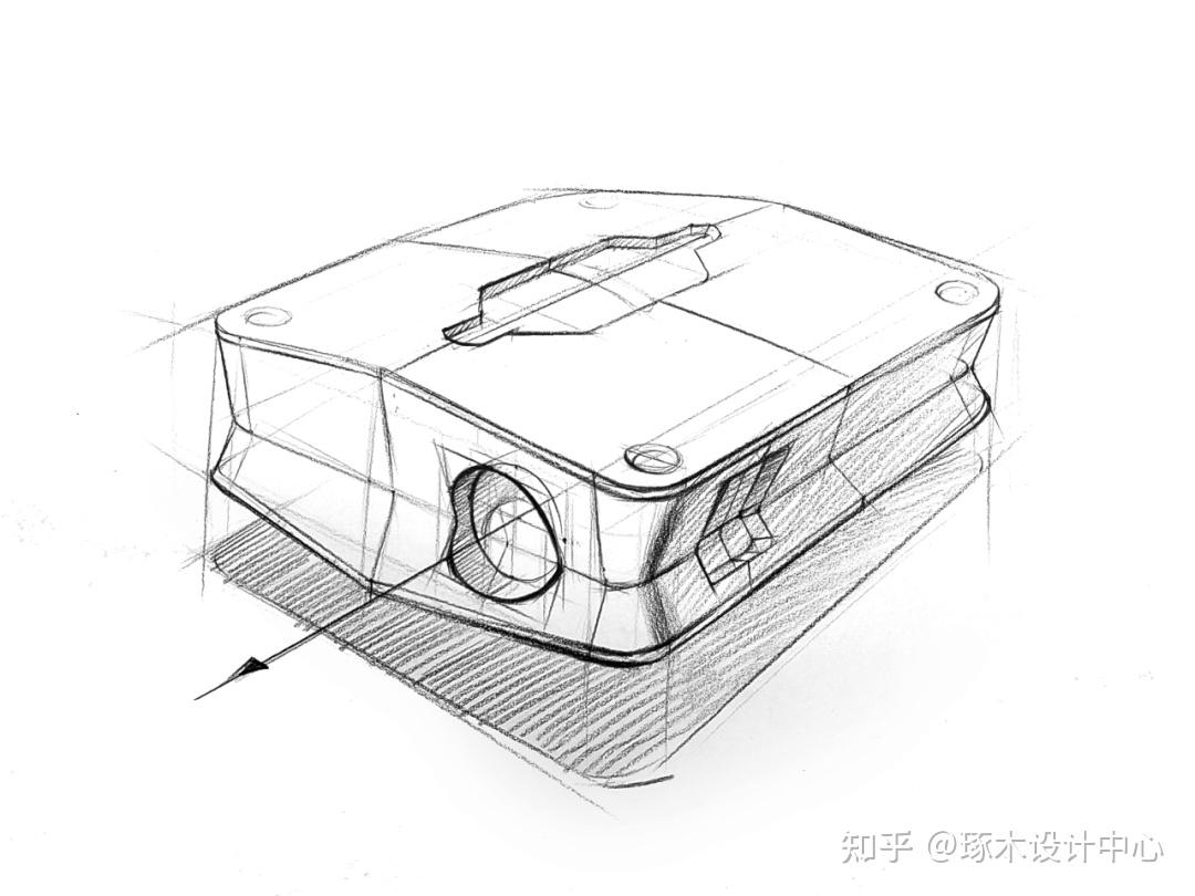 工业设计考研手绘训练——产品形态绘制1⃣️(工业设计考研手绘线稿练习) - 知乎