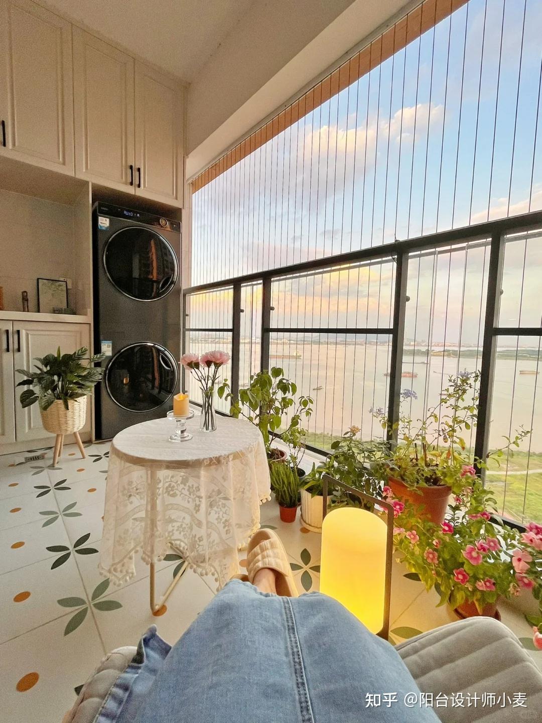 欧兰特 | 不听劝，开放式阳台装柜子，入住一年，观景+收纳太爽了！ - 知乎