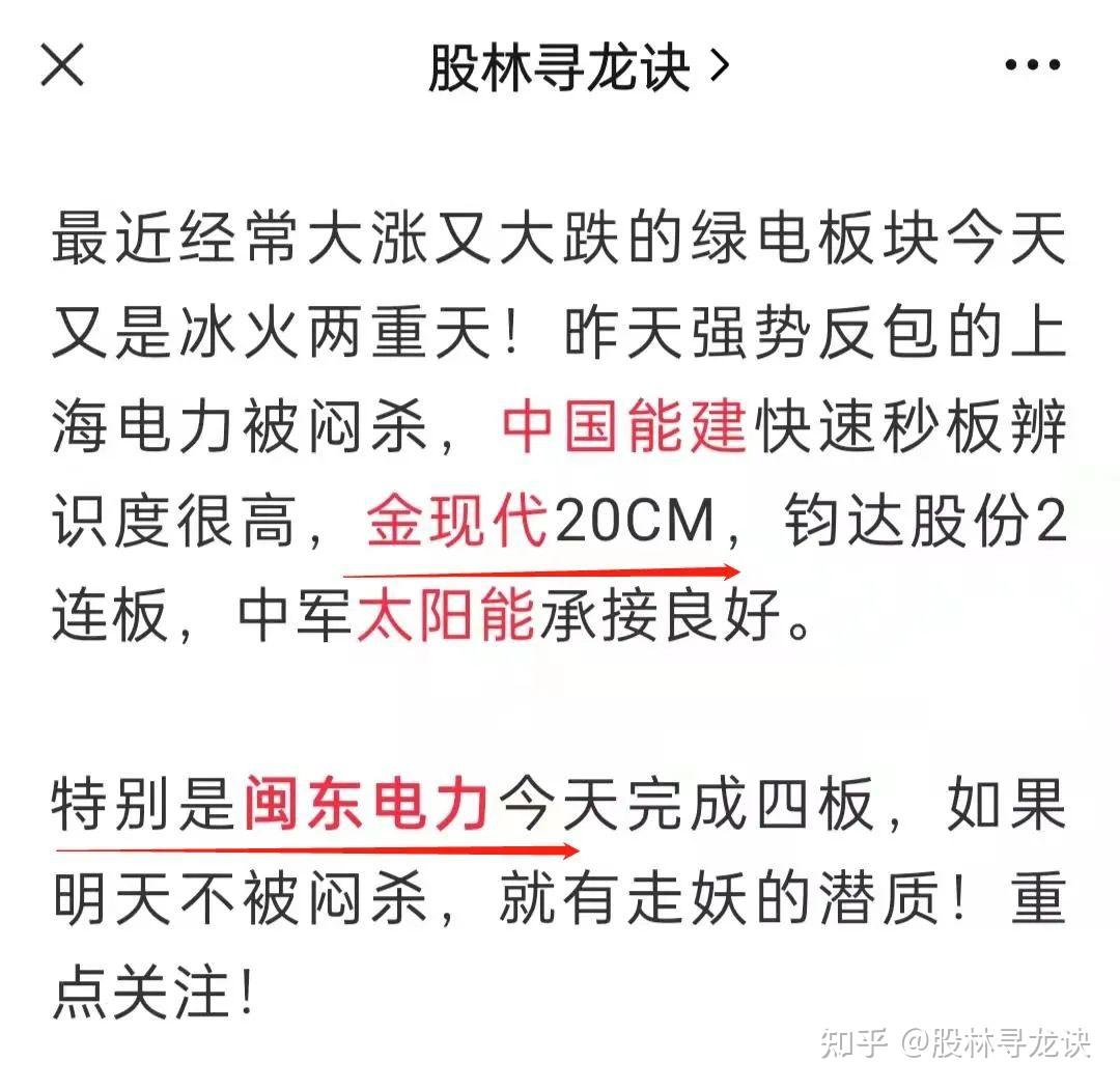 28 【复盘】明天继续吃肉~开始重点提示的闽东电力,已经有走妖潜质