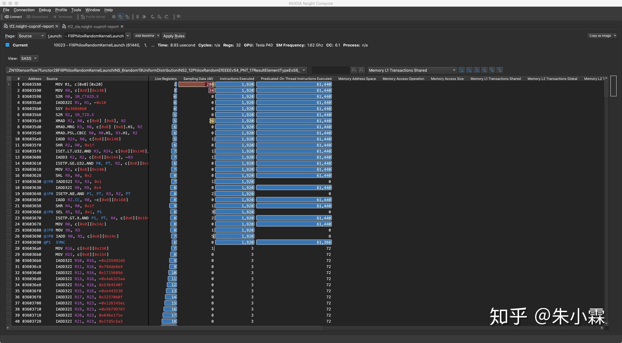  tensorflow profiling nsight 