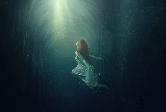 Photoshop 中创建一个 水下梦境 上集 知乎