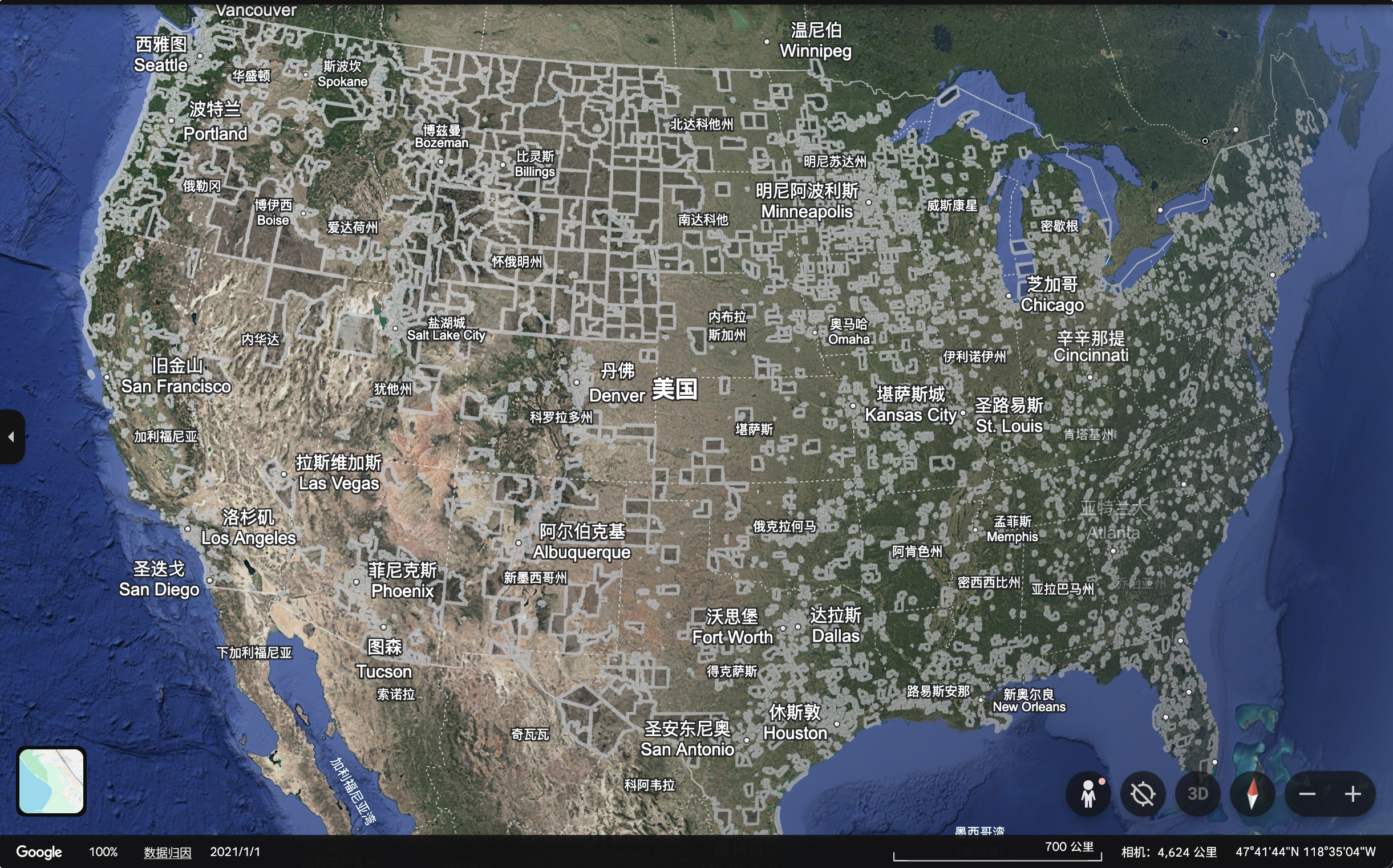 Google Earth的大量图斑显示策略 - 知乎
