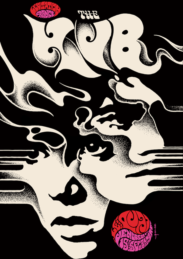 60 年代的迷幻海报艺术,如何呈现大脑的视听与幻觉?