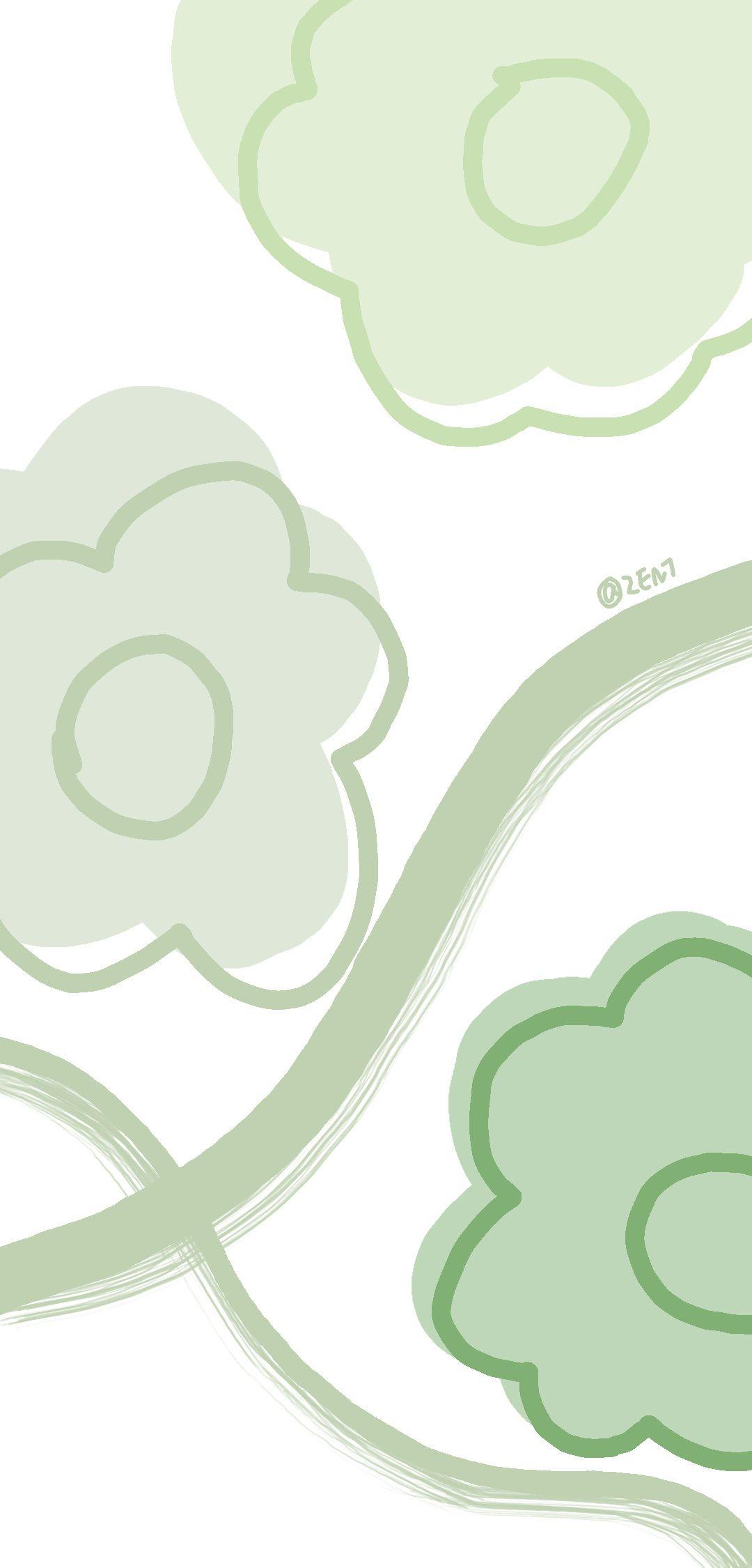 超级好看的绿色系壁纸,在这呢!护眼壁纸(绿色系列的壁纸)