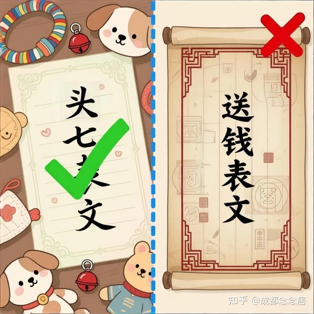 “对不起，没早点学会好好告别”｜成都宠物主都在写的头七表文模板（附：千万别乱用“送钱表文”！） - 知乎